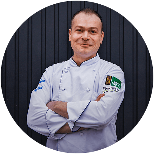 Koch Hackepeter für Spreeküche Catering Berlin