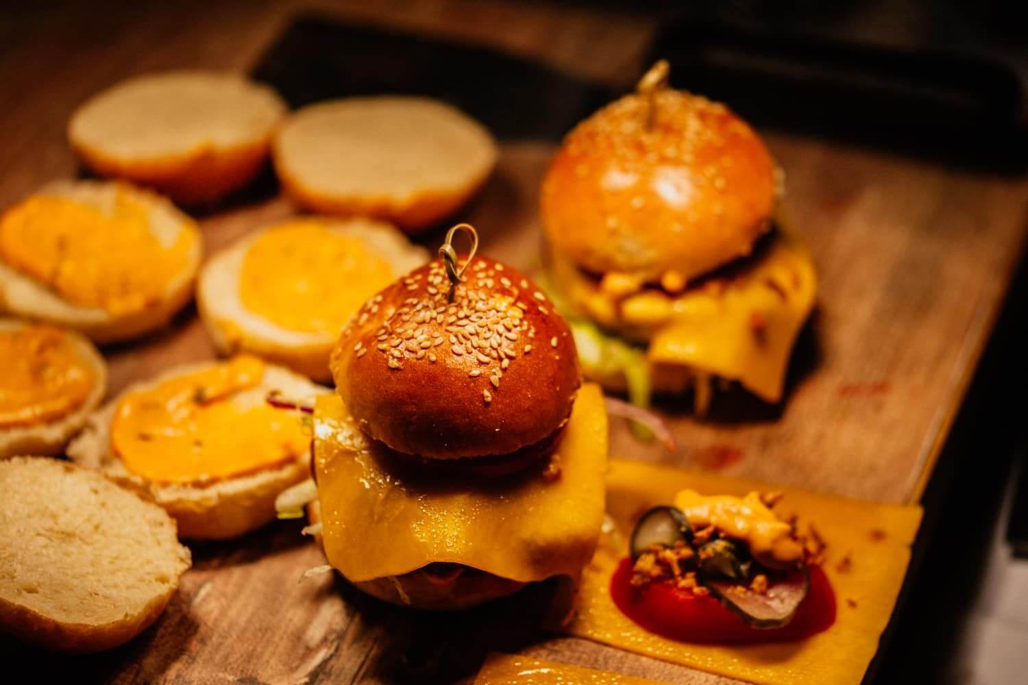 burger aus dem foodtruck