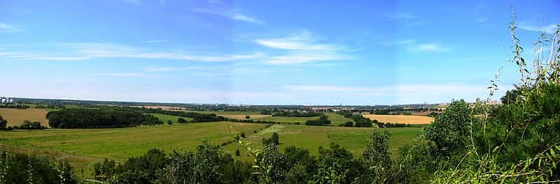 rudow-rudower-hoehe2 Blick vom Trümmerberg in Rudow nach Mitte