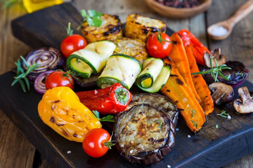 veganes Grillgemüse vom Caterer